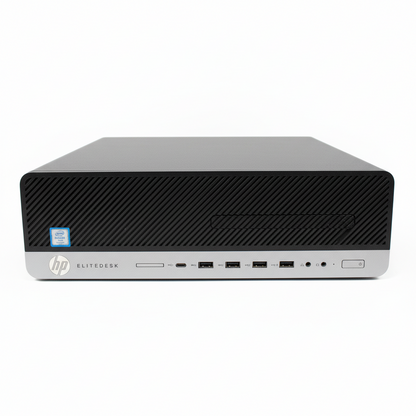 HP EliteDesk 800 G4 SFF Desktop PC, 16GB RAM, i7 8th Gen, 256GB SSD
