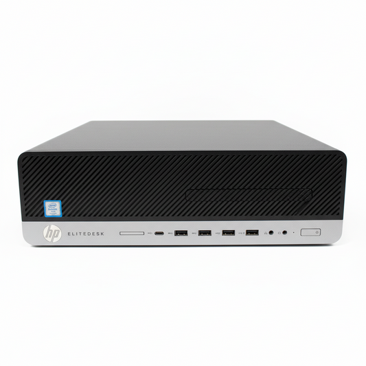 HP EliteDesk 800 G4 SFF Desktop PC, 16GB RAM, i7 8th Gen, 256GB SSD