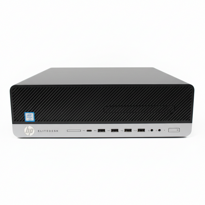 HP EliteDesk 800 G4 SFF Desktop PC, 8GB RAM, Intel Core i5-8500, 256GB SSD