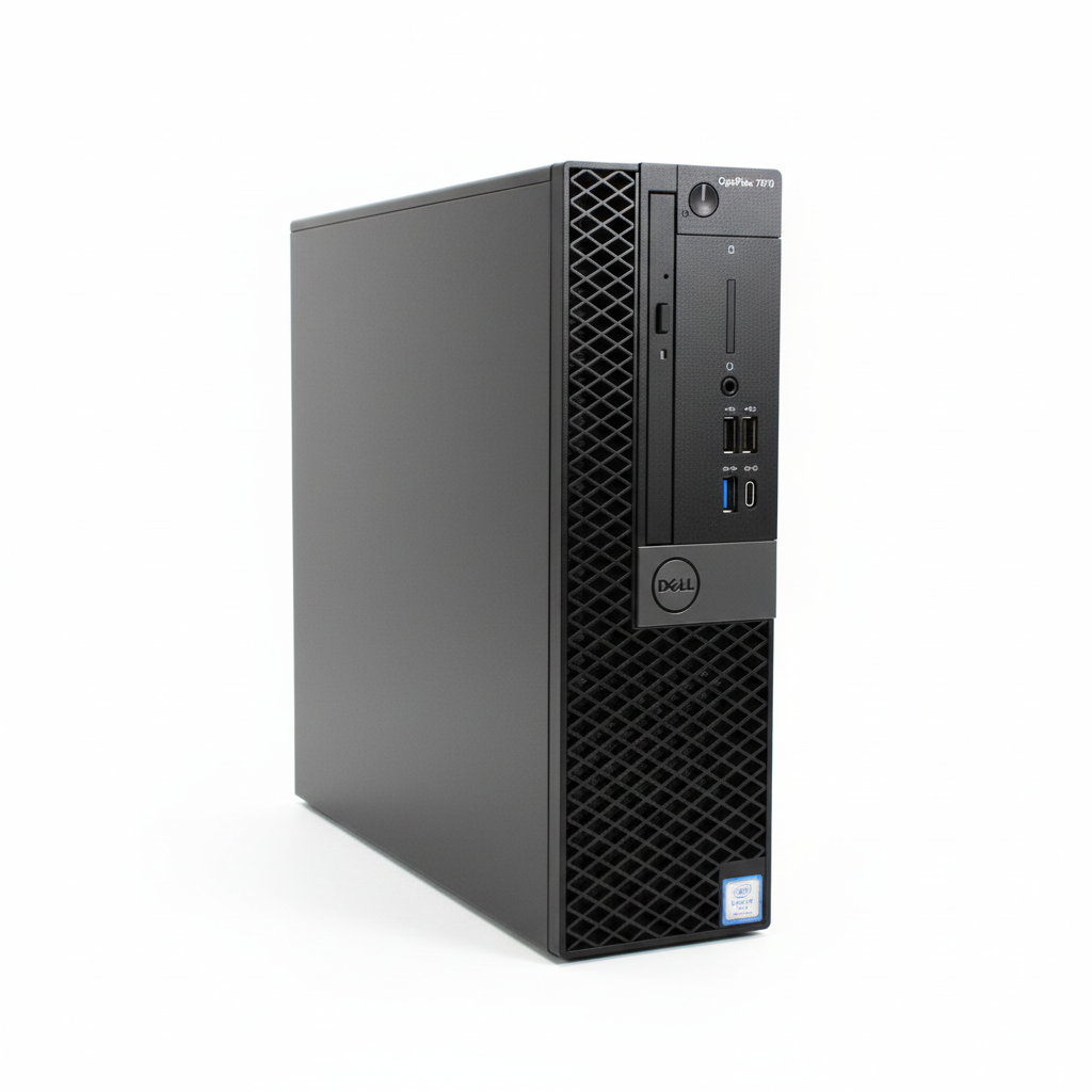 Dell Optiplex 7070 SFF Desktop PC, 8GB RAM, i7 9th Gen, 256GB SSD