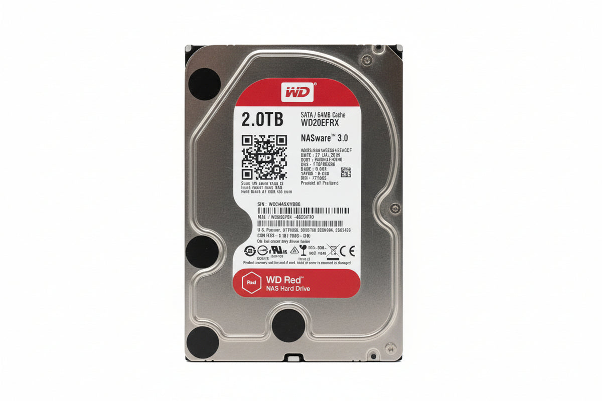 Western Digital Red NAS 2TB 5400rpm 3.5" SATA Hard Drive
