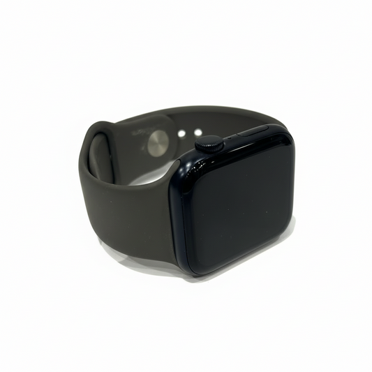 Apple Watch SE 2nd Gen A2723 44mm GPS - Midnight with Grey Rubber Band