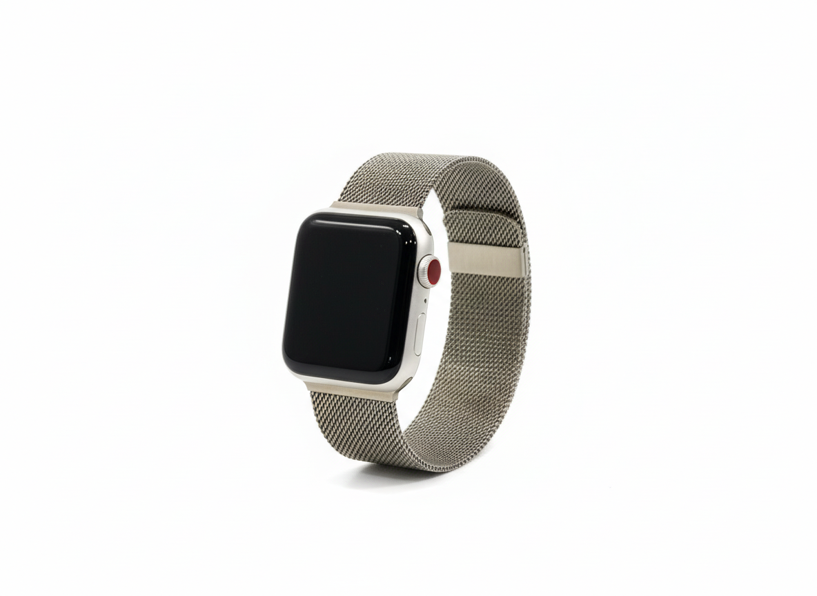 Apple Watch SE 2nd Gen A2722 40mm GPS Aluminium - Silver with Milanese Band