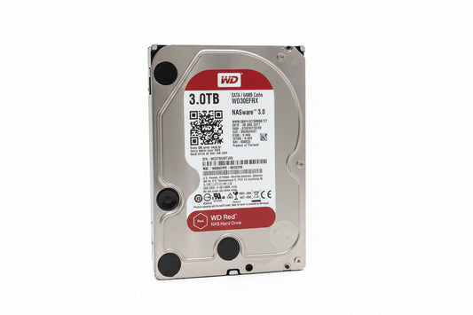 Western Digital Red NAS 3TB 5400rpm 3.5" SATA Hard Drive