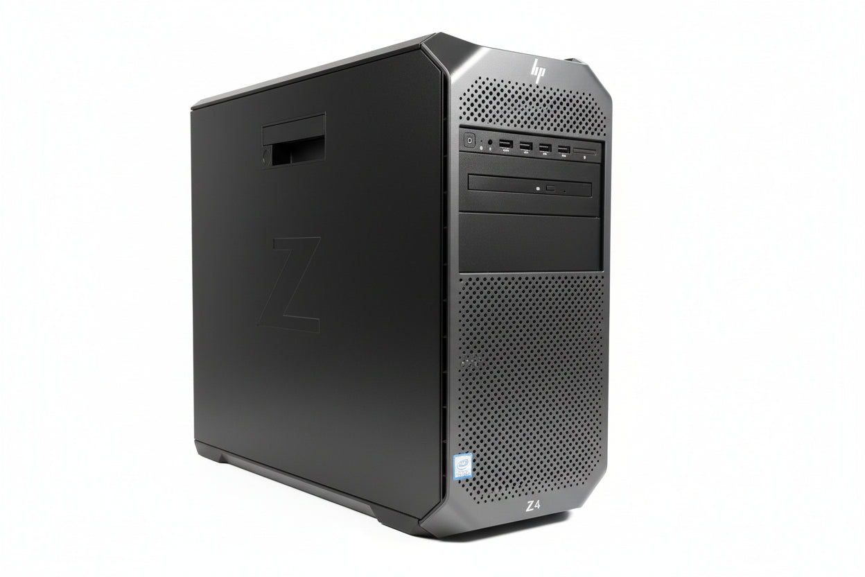 HP Z4 G2 Workstation Tower Desktop PC, 32GB RAM, Intel Xeon W-2104, 256GB SSD
