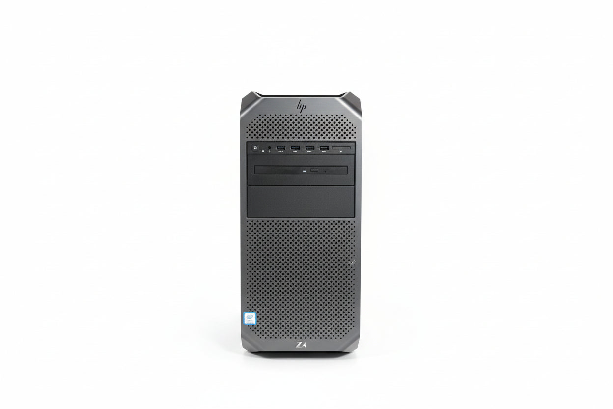 HP Z4 G2 Workstation Tower Desktop PC, 32GB RAM, Intel Xeon W-2104, 256GB SSD