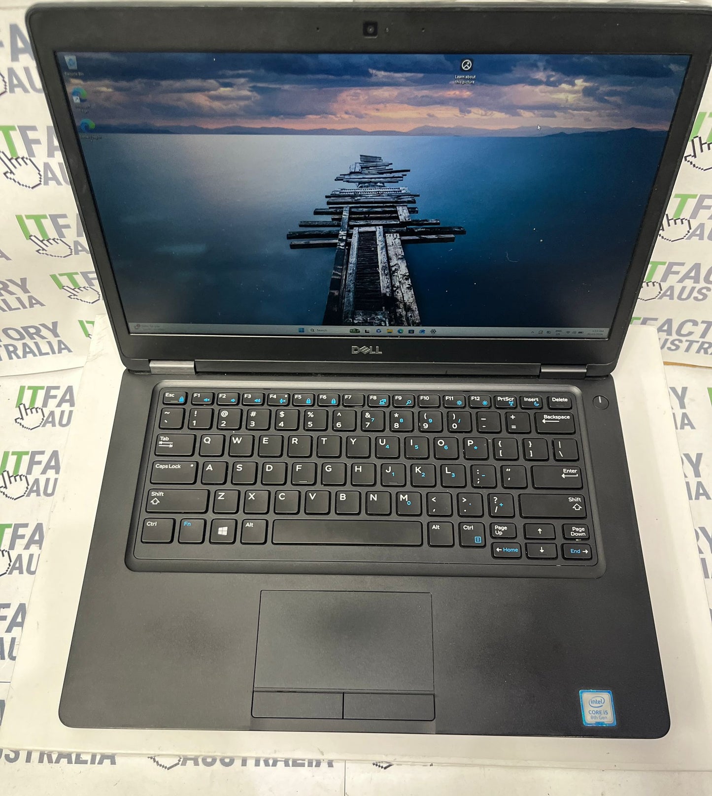 Dell Latitude 5490 14" Laptop, 8GB RAM, Intel Core i5-8350U, 256GB SSD - Faulty USB Port (RHD)
