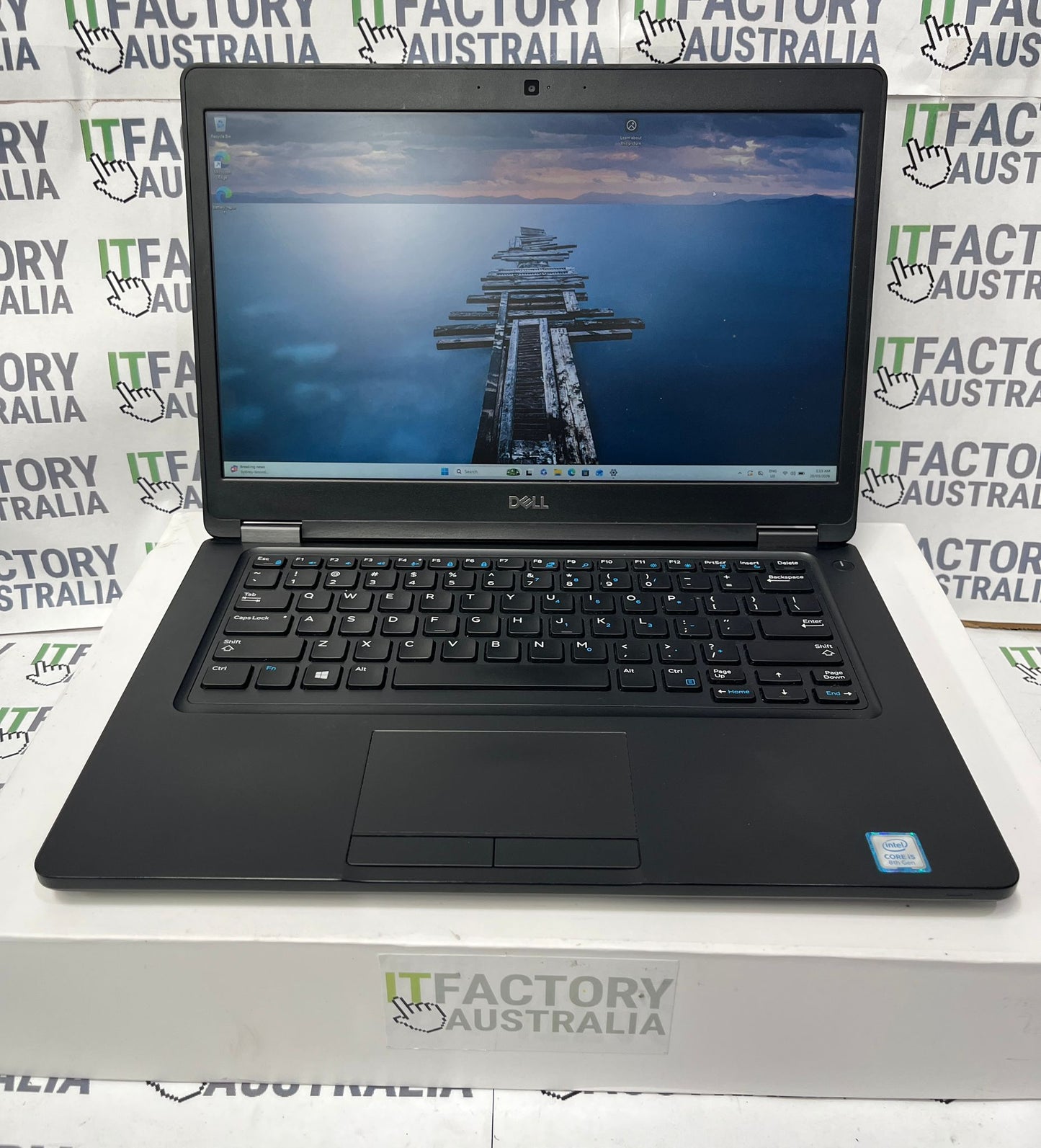 Dell Latitude 5490 14" Laptop, 8GB RAM, Intel Core i5-8350U, 256GB SSD - Faulty USB Port (RHD)