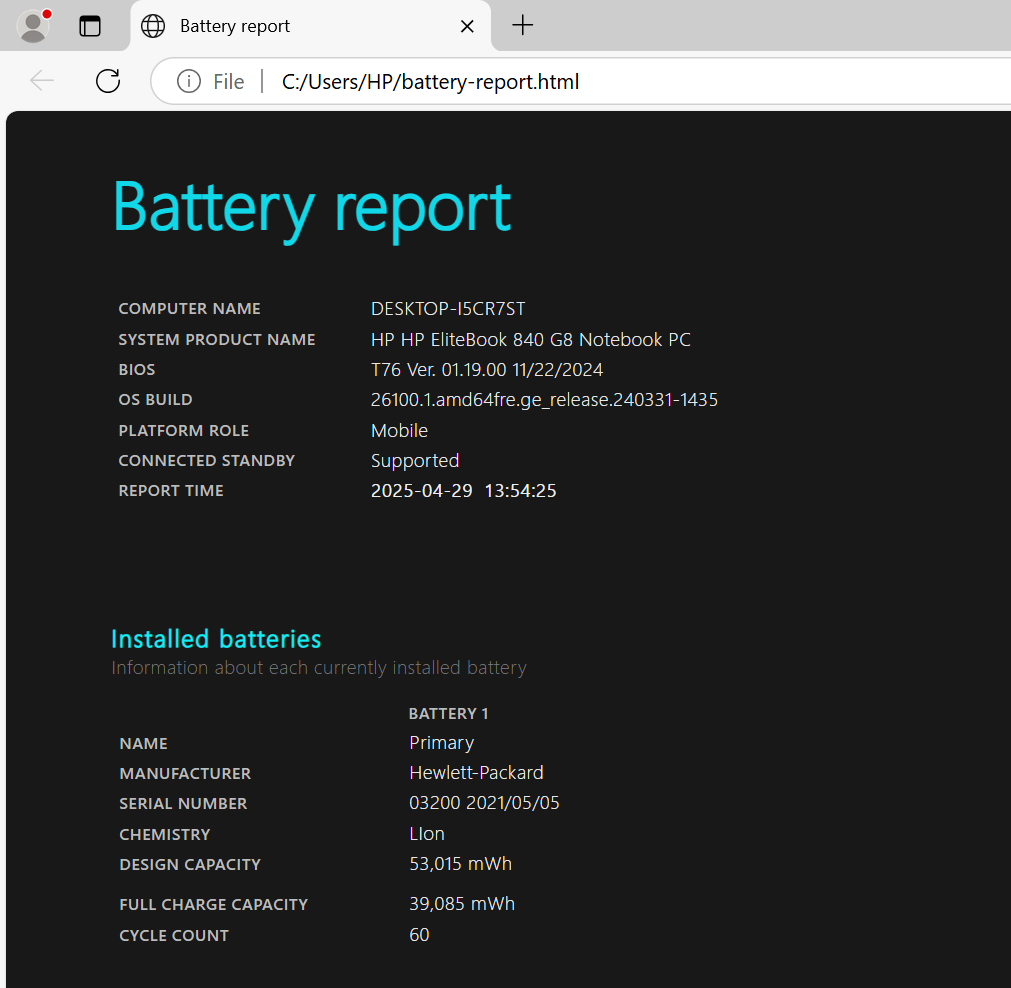 HP EliteBook 840 G8 14" Notebook PC, 16GB RAM, i5 11th Gen, 256GB SSD