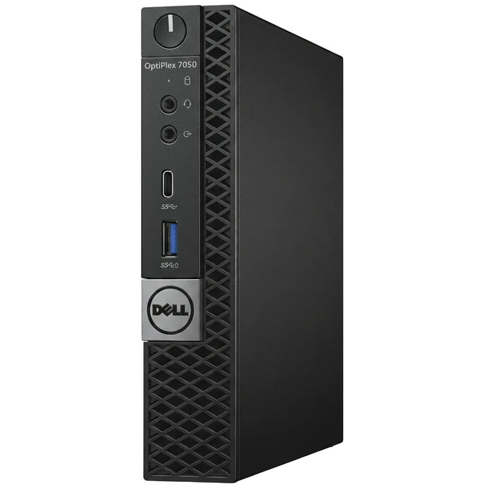 Dell OptiPlex 7050 Micro Desktop PC, 8GB RAM, Intel Core i5-7500T, 128GB SSD