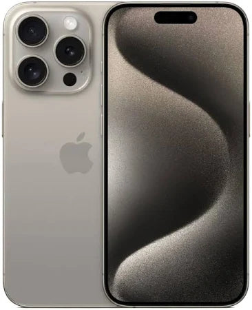 Apple iPhone 15 Pro | 256GB, 512GB | Natural Titanium, Black Titanium