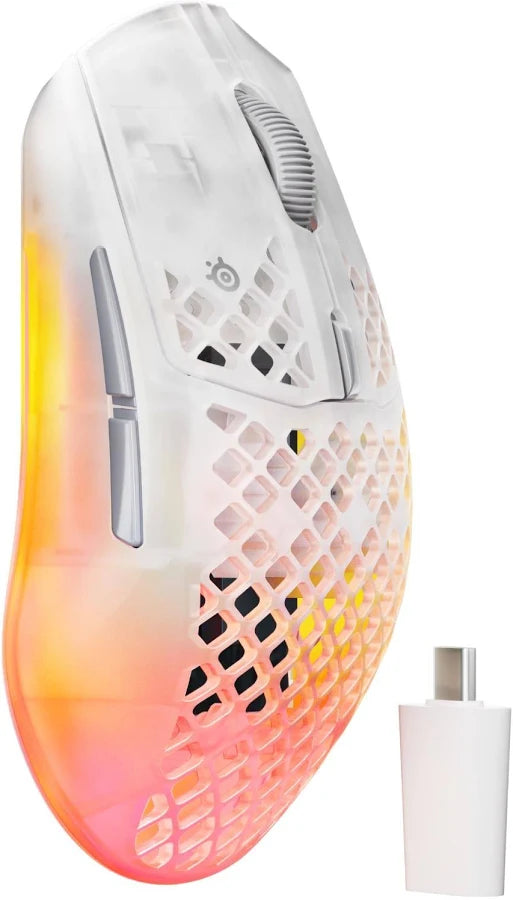 SteelSeries Aerox 3 Wireless Mouse White